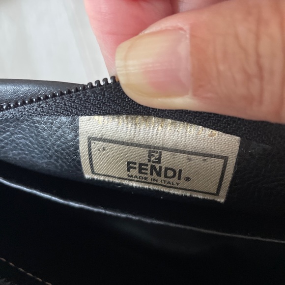 Beautiful barely used Fendi clutch in excellent cond 9x6”